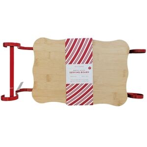 Two's Company Santa's Sleigh Serving Board